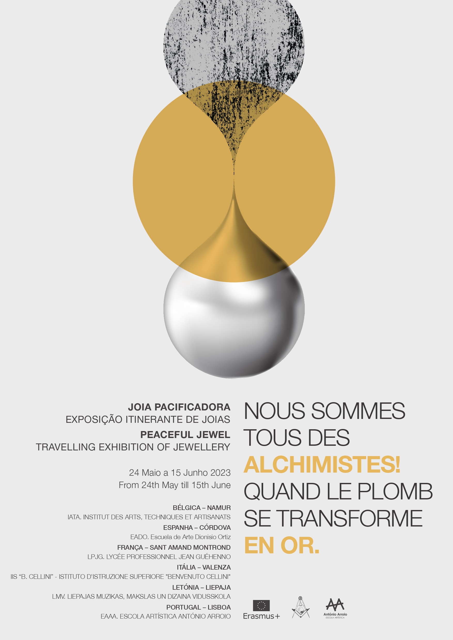 Poster__Erasmus_Exhibition_2023__EAAA_page-0001 Lycée Professionnel Jean Guéhenno - Objectif Marketing - Communication sur Internet
