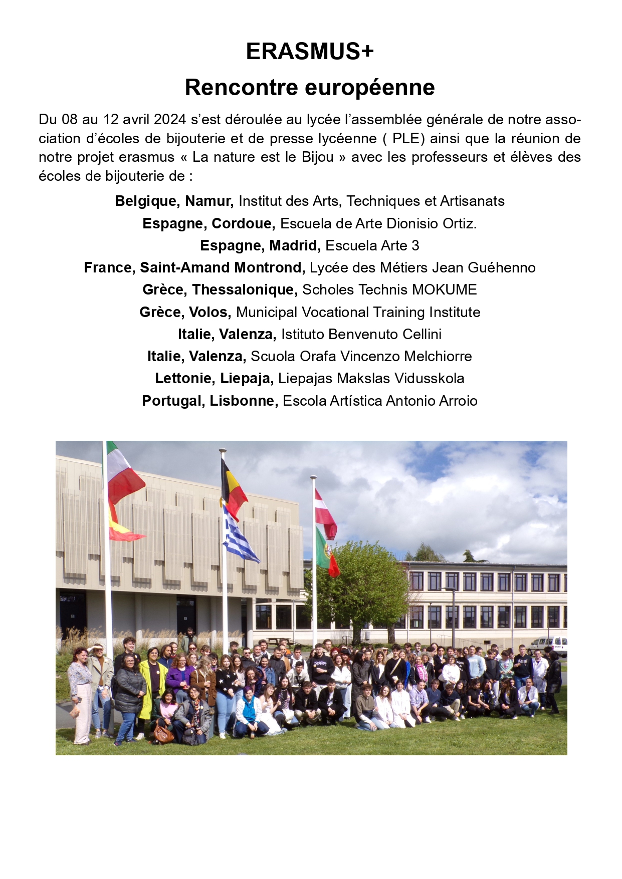 semaine_europenne_2024_page-0001 Lycée Professionnel Jean Guéhenno - ERASMUS + : Rencontre européenne